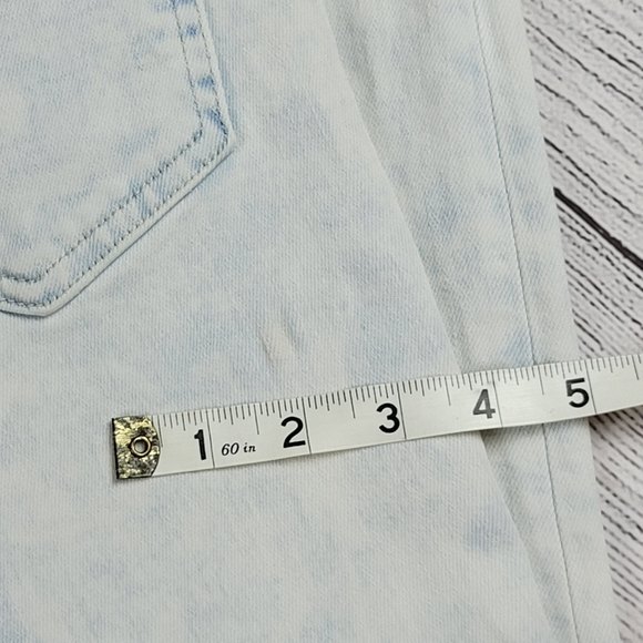 Volcom Girlfriend Ankle Fit High-Rise Jeans, Bleached, 29, Good Used Condition - Picture 14 of 14